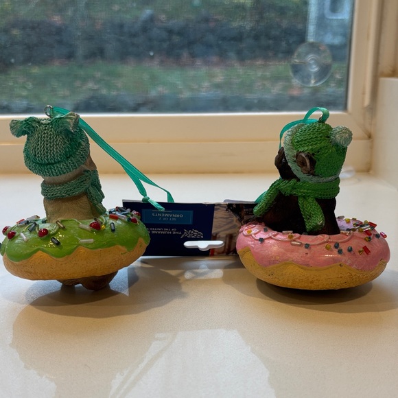 Dog Ornaments Set - Pink and Green - Picture 5 of 11